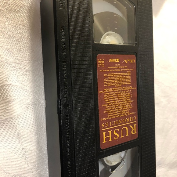 Rush - Chronicles (VHS, 1990) 63min Limelight,  Tom Sawyer, Closer To The Heart - Picture 7 of 9